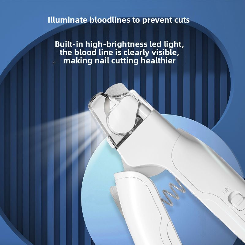 Professional Adjustable LED Pet Nail Clipper